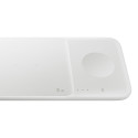 Samsung Trio EP-P6300TWEGEU 3in1 inductive charger for phone / Galaxy Watch / Buds - white + mains charger + cable