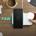 Indukční nabíječka Samsung Wireless Charger Duo EP-P5400TWEGEU 15W - bílá + nabíječka do sítě + kabel