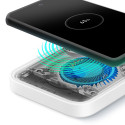 Indukční nabíječka Samsung Wireless Charger Duo EP-P5400TWEGEU 15W - bílá + nabíječka do sítě + kabel