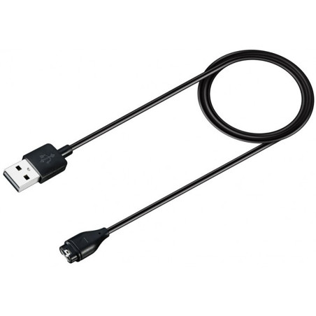 Magnetická nabíječka pro chytré hodinky Garmin s USB-A - černá