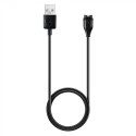 Magnetická nabíječka pro chytré hodinky Garmin s USB-A - černá