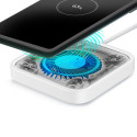 Indukční nabíječka Samsung Wireless Charger Pad EP-P2400TWEGEU 15W - bílá + nabíječka do sítě