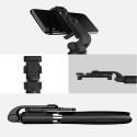Tech-Protect L01S Bluetooth Selfie Stick with Tripod up to 70cm - Black