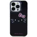 Kryt Hello Kitty IML KITTY FACE iPhone 14 Pro – černý
