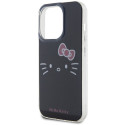 Kryt Hello Kitty IML KITTY FACE iPhone 14 Pro – černý
