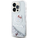 Kryt Hello Kitty Kitty Head pro iPhone 14 Pro - stříbrná
