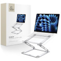 Stojánek Tech-Protect ULS400 univerzální skládací pro notebooky do 17" - stříbrný