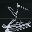 Tech-Protect ULS400 universal foldable stand for laptops up to 17" - silver