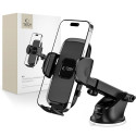 Držák do auta Tech-Protect V3 pro telefon na čelní sklo/palubní desku - černý
