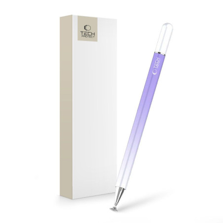 Stylus Tech-Protect Ombre pro tablet - fialový