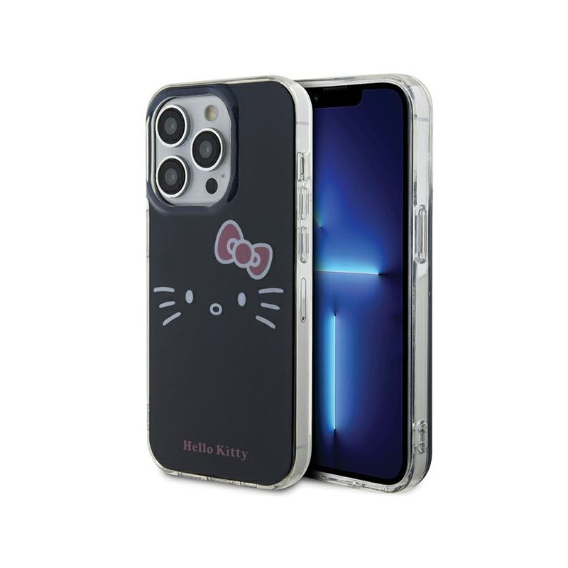 Pouzdro Hello Kitty IML KITTY FACE pro iPhone 14 Pro Max - black
