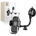Držák do auta Tech-Protect V3 Long Arm pro telefon na čelní sklo/palubní desku - černý