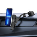 Držák do auta Tech-Protect V3 Long Arm pro telefon na čelní sklo/palubní desku - černý