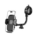 Držák do auta Tech-Protect V3 Long Arm pro telefon na čelní sklo/palubní desku - černý