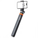 Selfie tyč Tech-Protect L03S Bluetooth s dálkovým ovladačem, stativ do 148 cm a hlava 180 - černá