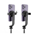 Tech-Protect L04S Bluetooth Selfie Stick with Tripod up to 95cm and 360 Head - Black