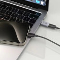 Adaptér Tech-Protect UltraBoost USB-C (samec) / Lightning (samice) - šedý