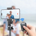 Selfie tyč Tech-Protect L03S Bluetooth s dálkovým ovladačem, stativ do 148 cm a hlava 180 - bílá