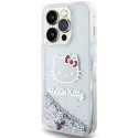 Kryt Hello Kitty pro iPhone 15 Pro - stříbrná