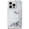 Kryt Hello Kitty pro iPhone 15 Pro - stříbrná