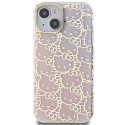Kryt Hello Kitty IML Gradient pro iPhone 15 - růžová