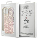 Kryt Hello Kitty IML Gradient pro iPhone 15 - růžová