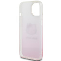 Kryt Hello Kitty IML Gradient pro iPhone 15 - růžová