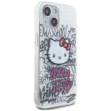 Kryt Hello Kitty IML na iPhone 15 - bílá