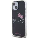 Kryt Hello Kitty IML Kitty Face pro iPhone 15 - černý