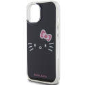 Kryt Hello Kitty IML Kitty Face pro iPhone 15 - černý