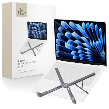 Stojánek Tech-Protect ULS300 pro notebook - šedý