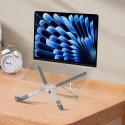 Stojánek Tech-Protect ULS300 pro notebook - stříbrný
