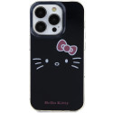 Kryt Hello Kitty Kitty Face pro iPhone 15 Pro Max - černý