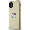 Pouzdro Hello Kitty MagSafe pro iPhone 11/XR - zlaté