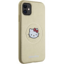 Pouzdro Hello Kitty MagSafe pro iPhone 11/XR - zlaté