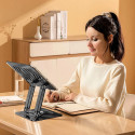 Stojánek Wozinsky WRS-CPY84SB 360 hliníkový pro notebook a tablet + stojánek na smartphone zdarma - černý