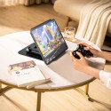 Stojánek Wozinsky WRS-CPY84SB 360 hliníkový pro notebook a tablet + stojánek na smartphone zdarma - černý