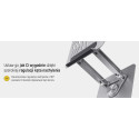 Wozinsky WRS-CPY84SS Aluminum Laptop and Tablet Stand + Free Smartphone Stand - Silver