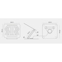 Wozinsky WRS-CPY84SS Aluminum Laptop and Tablet Stand + Free Smartphone Stand - Silver