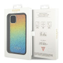 Kryt Guess IML Faceted Mirror Disco pro iPhone 11 / XR – multicolor