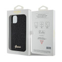Kryt Guess DISCO METAL SCRIPT iPhone 11 / XR – černý