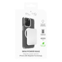 Powerbanka Puro Slim Power Mag 4200mAh s MagSafe USB-C - bílá