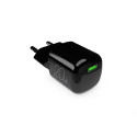Nabíječka do sítě Puro 20W GaN USB-C - černá