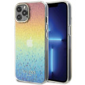 Kryt Guess IML Faceted Mirror Disco pro iPhone 12/12 Pro - multicolor