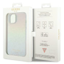 Kryt Guess IML Faceted Mirror Disco pro iPhone 12/12 Pro - multicolor