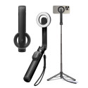 Selfie tyč Spigen S571W MagSafe Bluetooth se stativem - černá