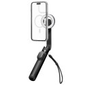 Selfie tyč Spigen S571W MagSafe Bluetooth se stativem - černá