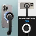 Selfie tyč Spigen S571W MagSafe Bluetooth se stativem - černá