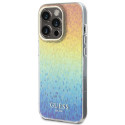Kryt Guess IML Faceted Mirror Disco pro iPhone 14 Pro - multicolored