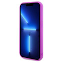 Kryt Guess DISCO METAL SCRIPT iPhone 14 Pro - fuchsia